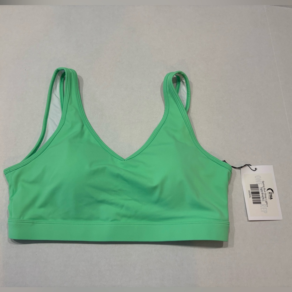 Zyia Spring Bud Strap Light N Tight bra, NWT XL
